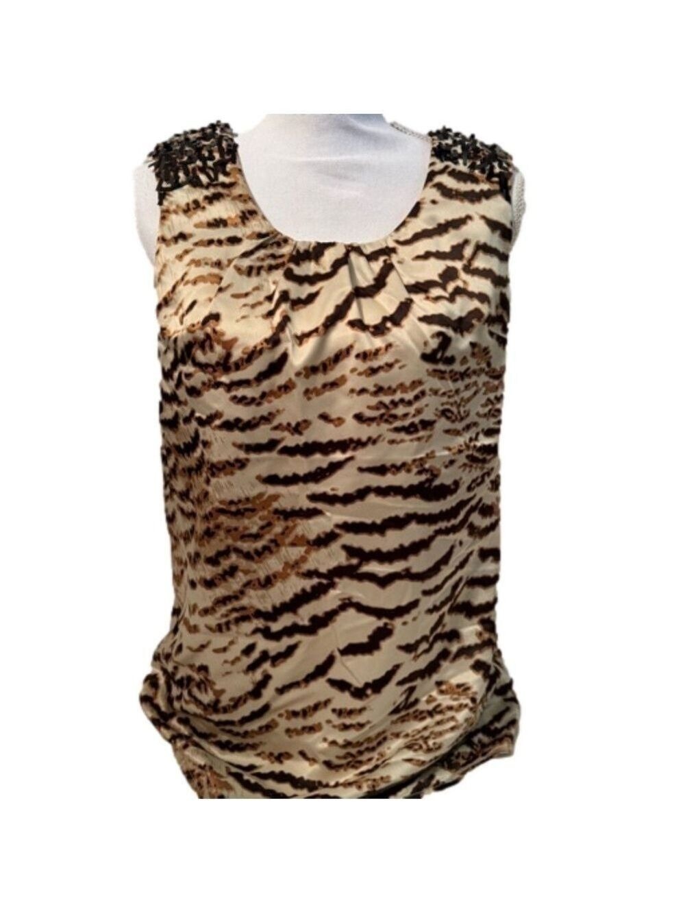 Dash Top Tank Top Size XXS.
Animal Print Beige Brown Black Top Tank Women
NWT